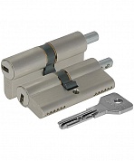 Картинка Цилиндровый механизм под вертушку Cisa ASIX OE302-23.12 (100 мм/45+10+45), НИКЕЛЬ